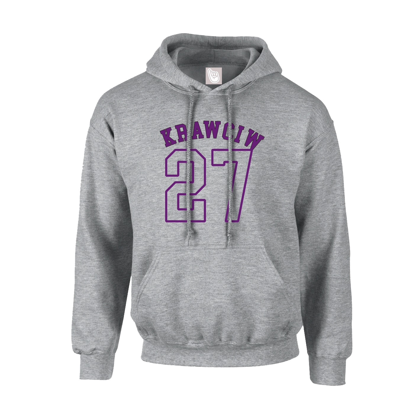 Youth Hoodie — Shirsey Arch in Grey