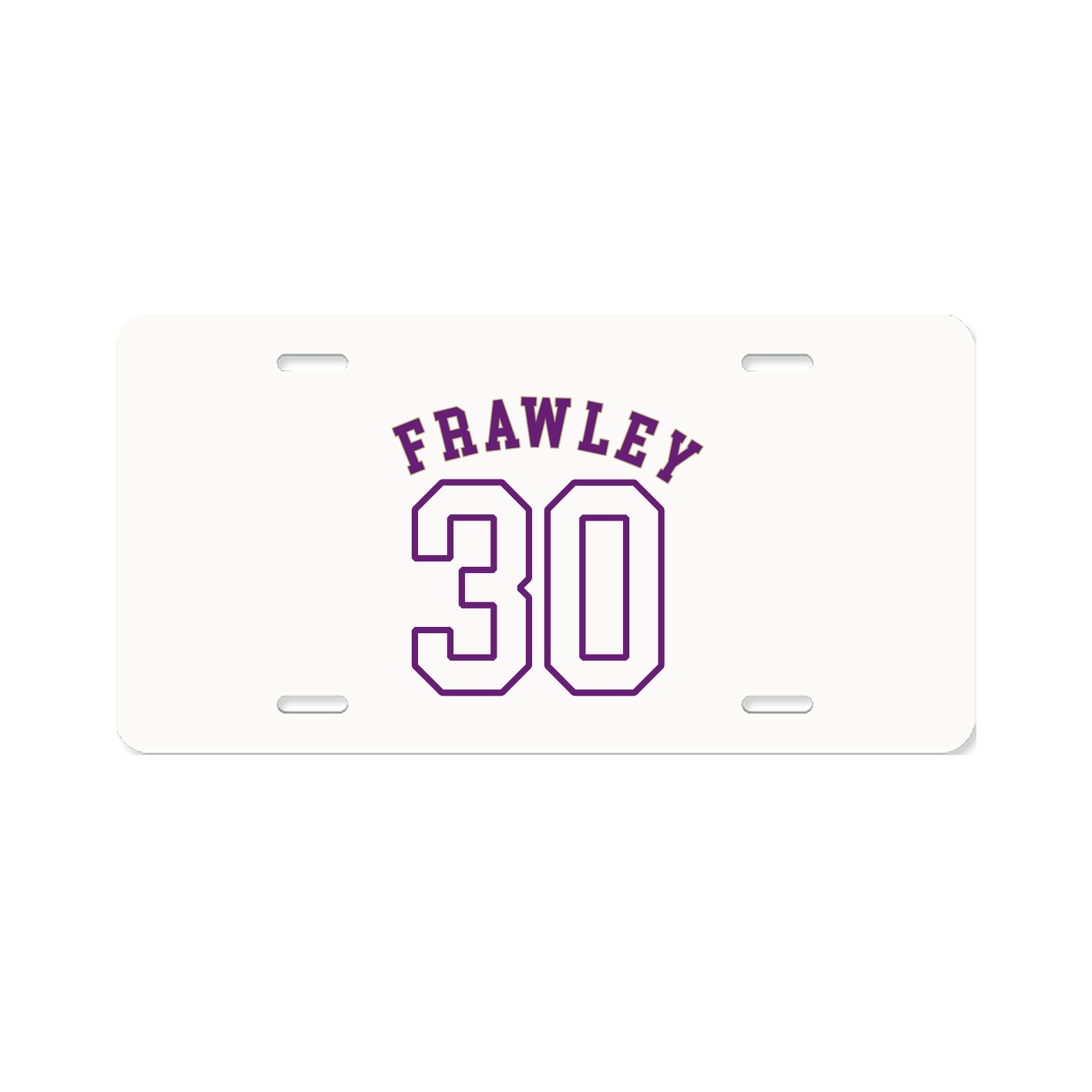 License Plate — Shirsey Arch in Classic