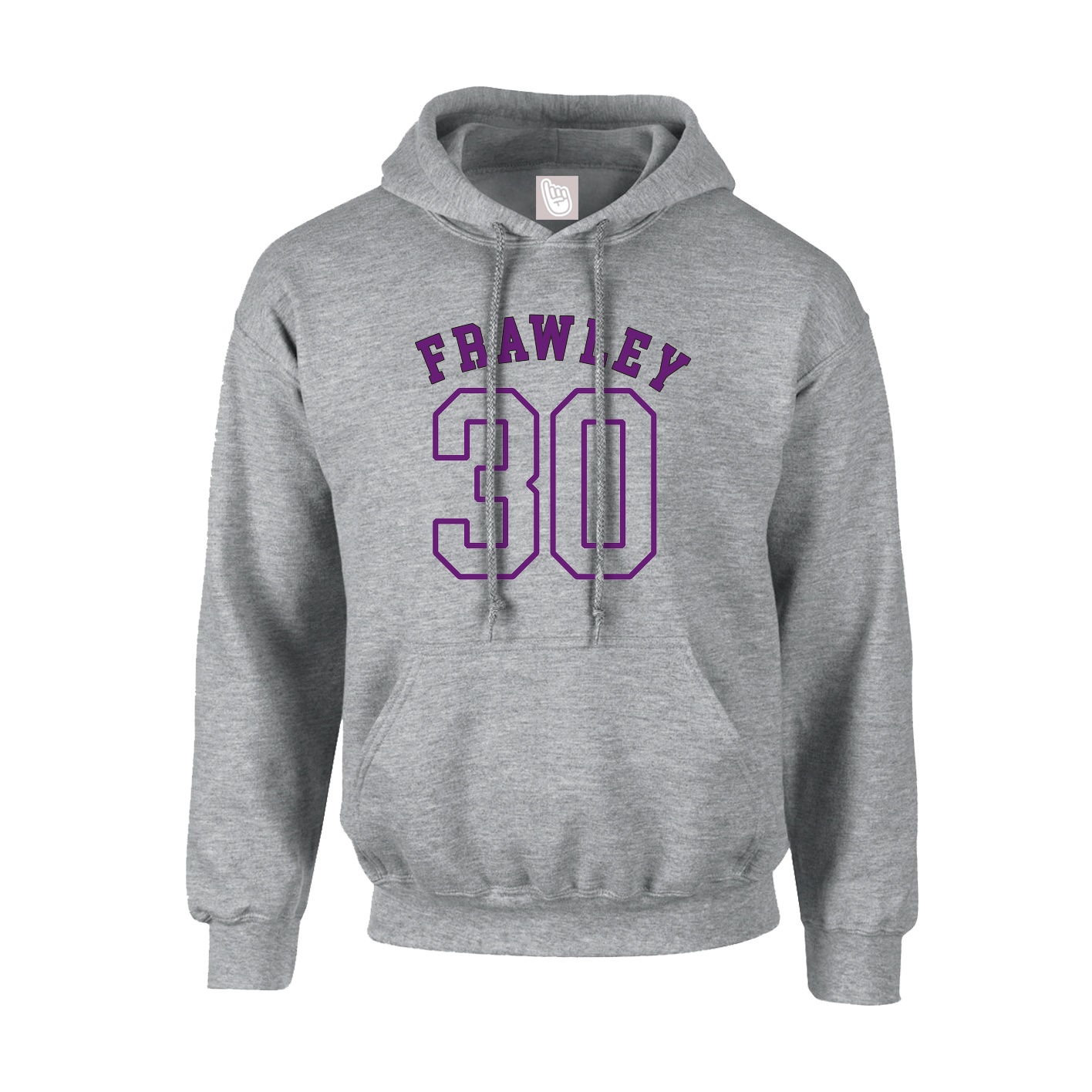 Youth Hoodie — Shirsey Arch in Grey