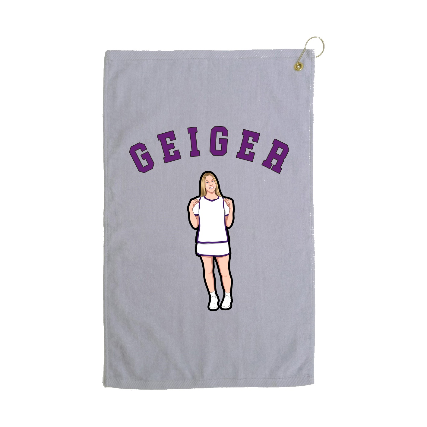 Golf Towel — Shirsey Arch in Grey
