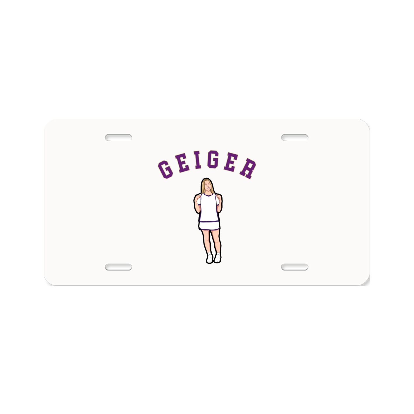 License Plate — Shirsey Arch in Classic