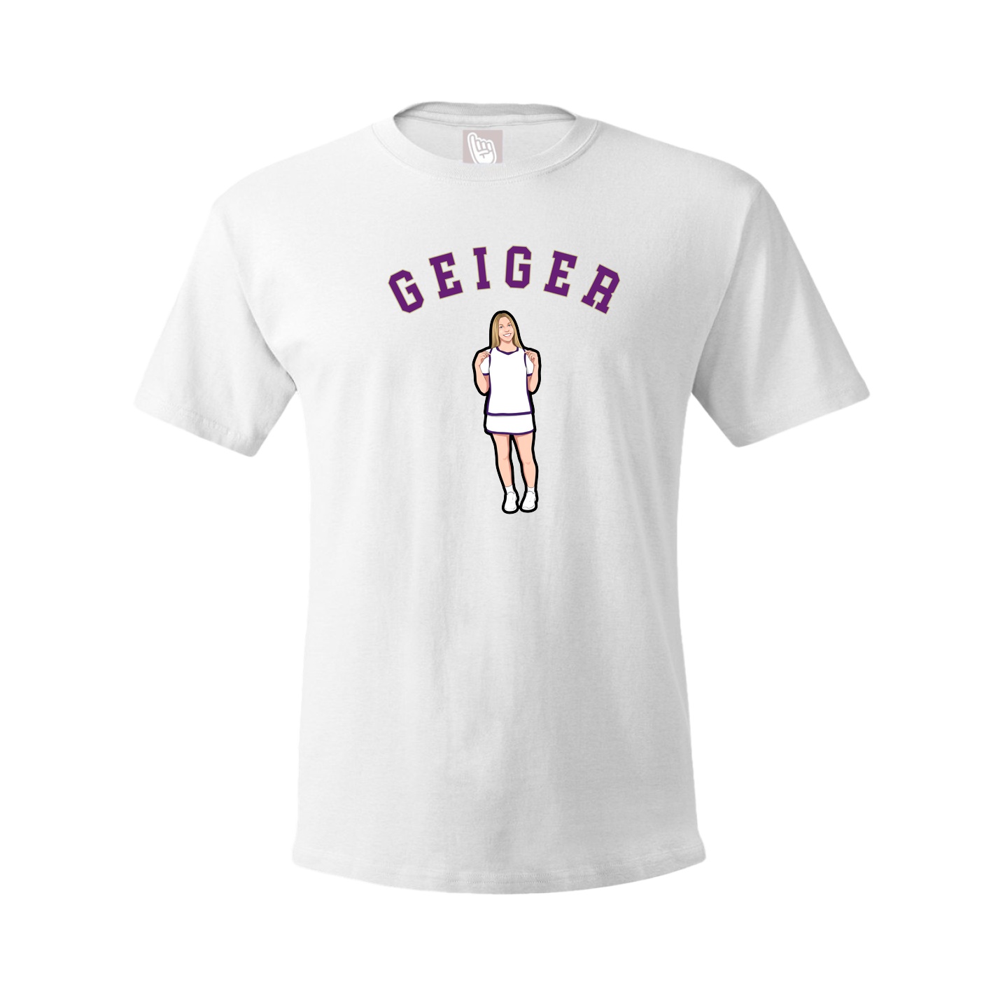 Youth Tee — Shirsey Arch in White
