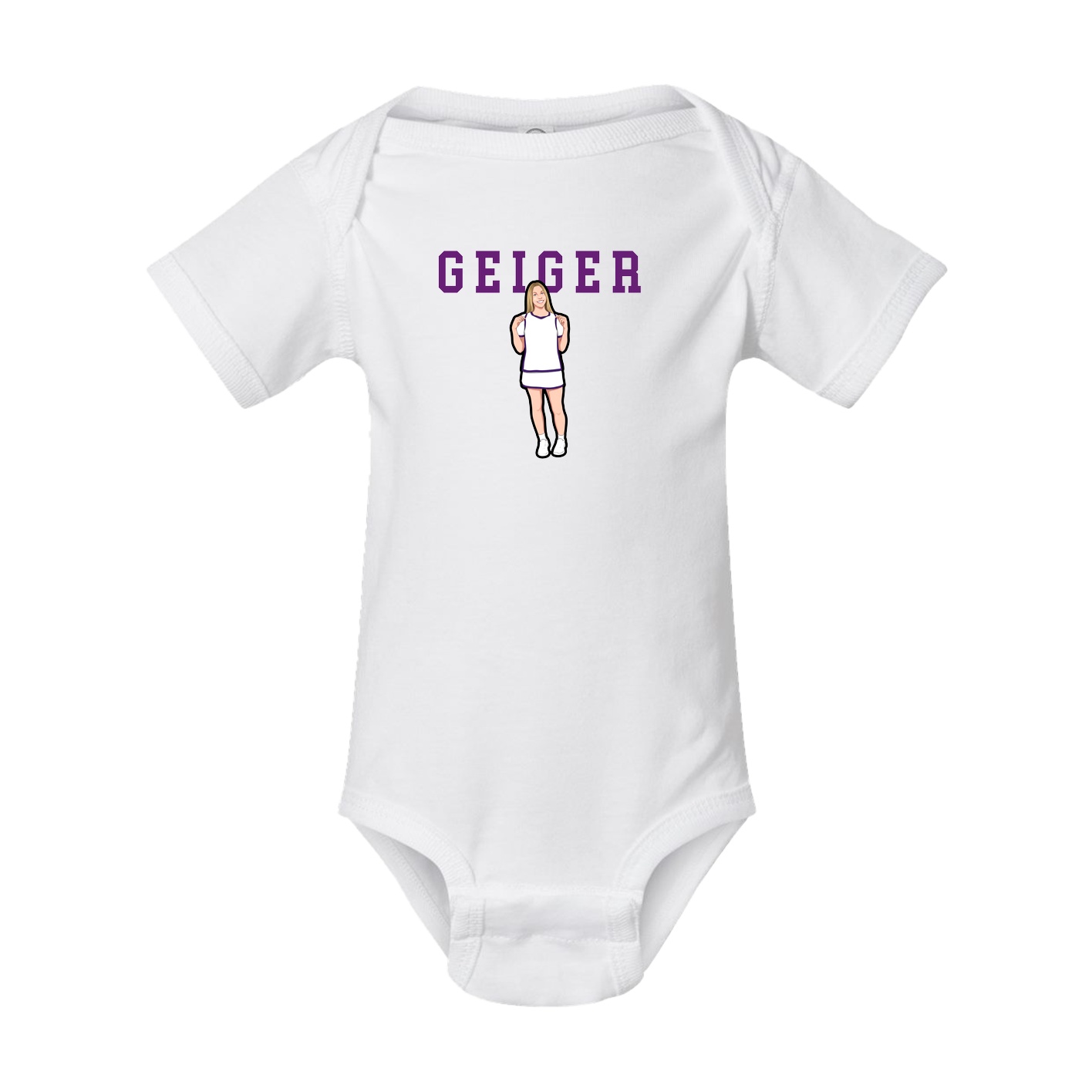 Baby Onesie — Shirsey in White