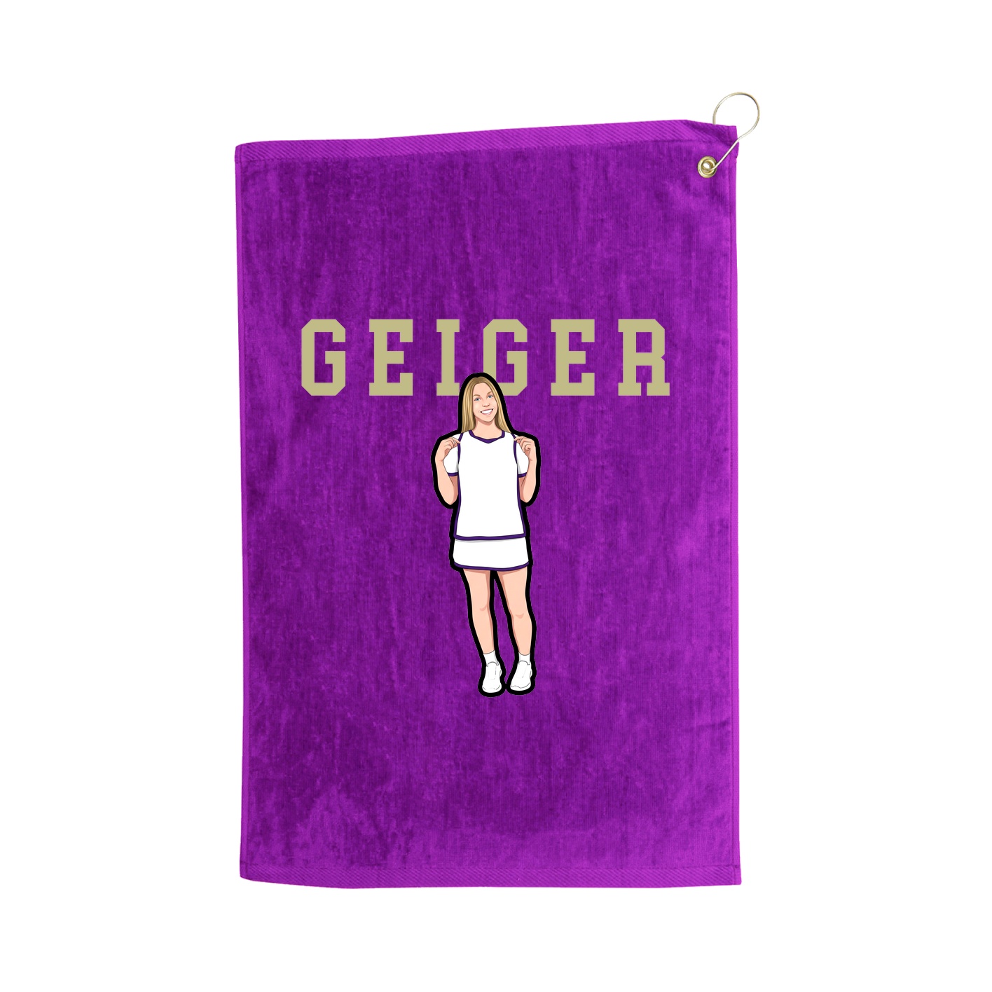 Terry Velour Golf Towel
