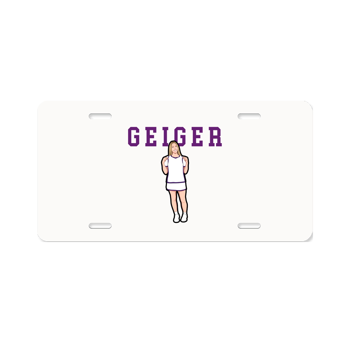 License Plate — Shirsey in Classic