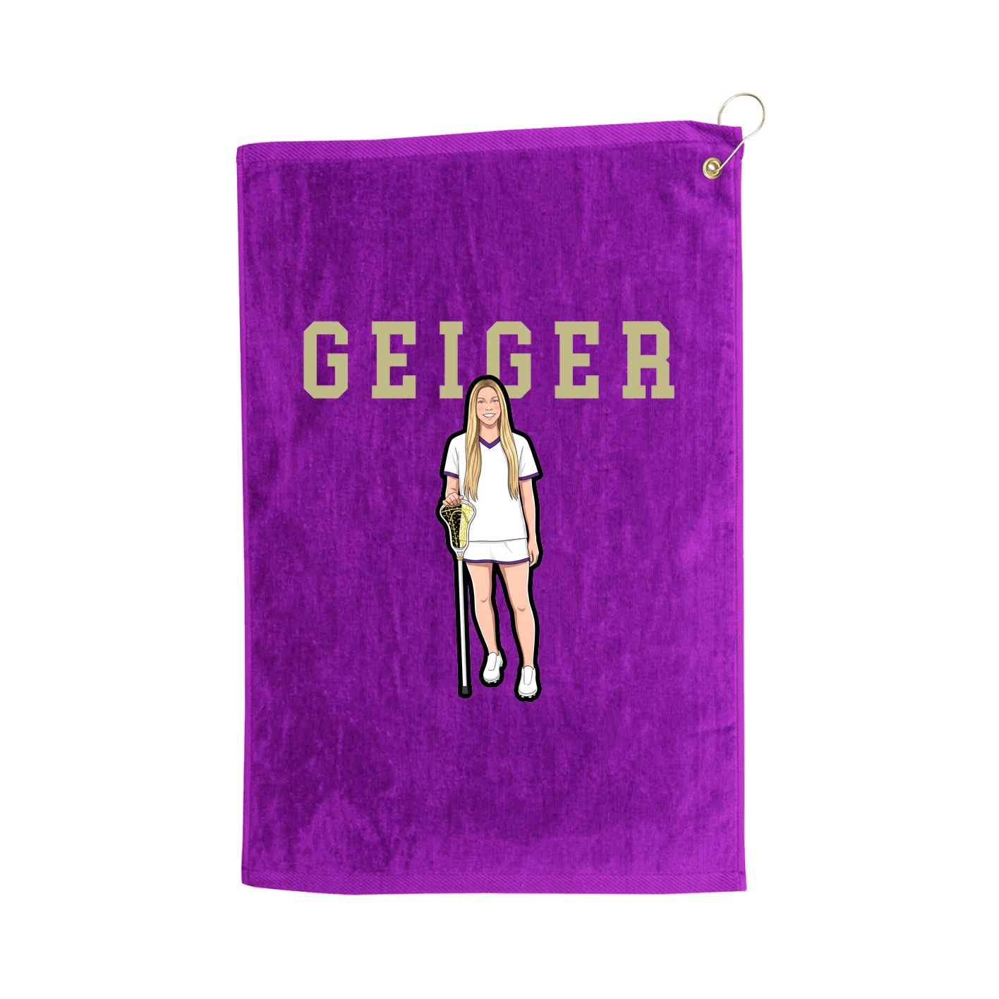 Golf Towel — Shirsey in Purple