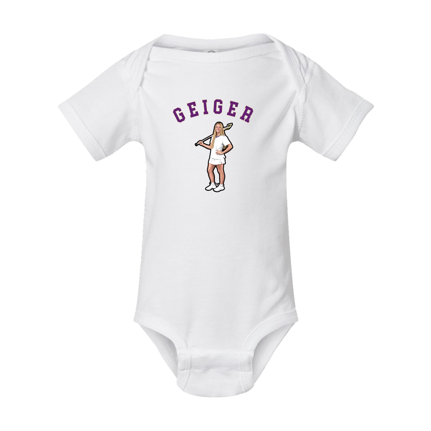 Baby Onesie — Shirsey Arch in White