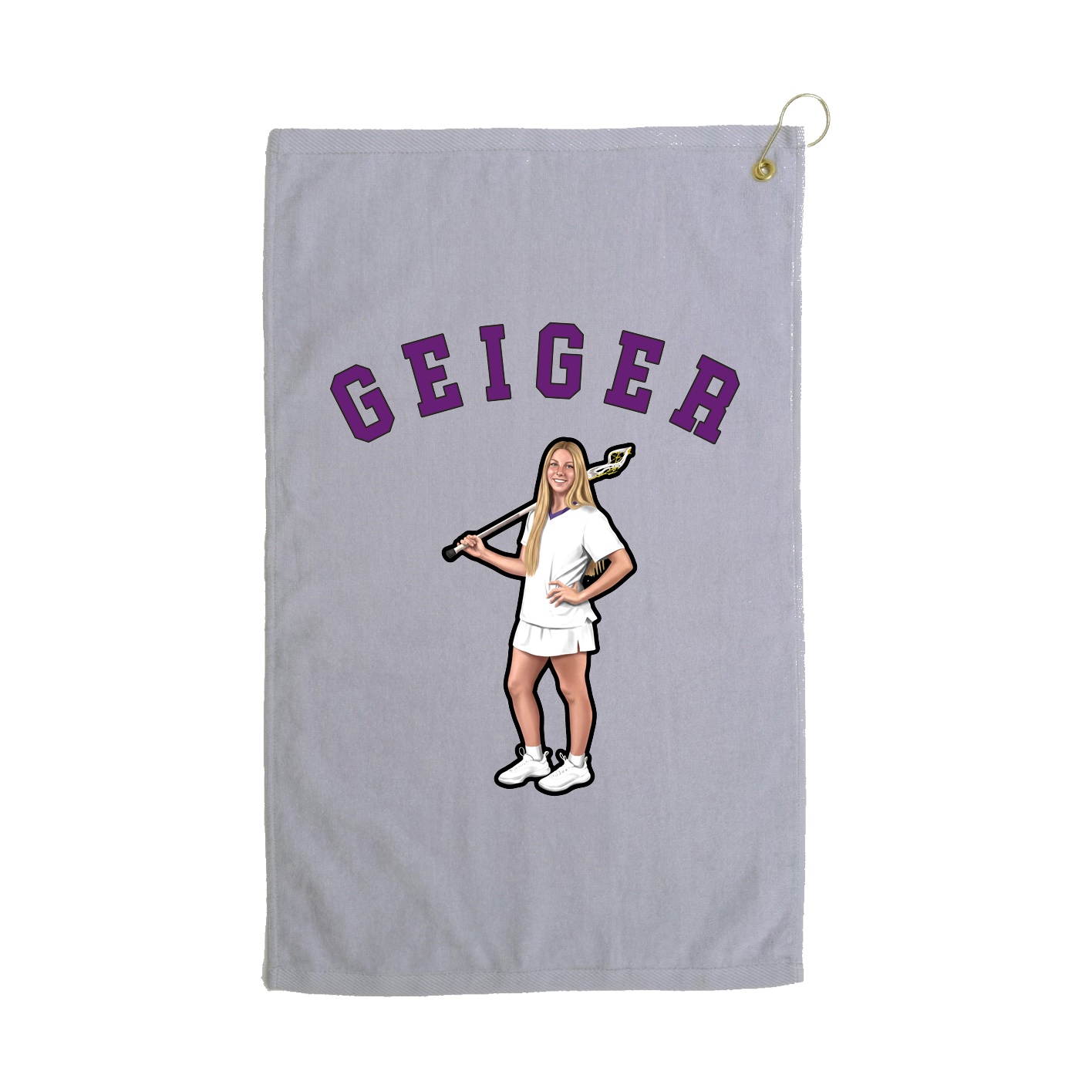 Golf Towel — Shirsey Arch in Grey