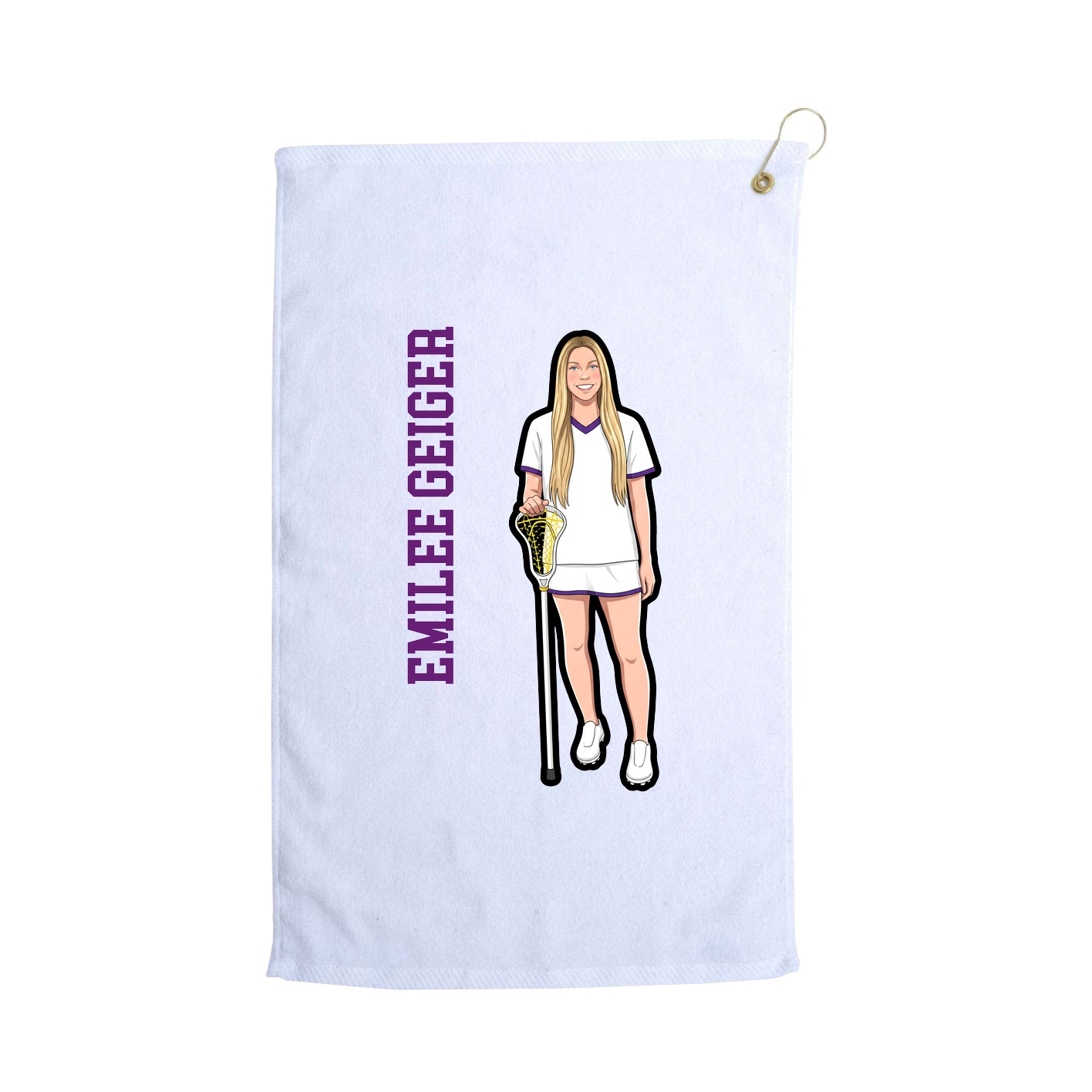 Terry Velour Golf Towel