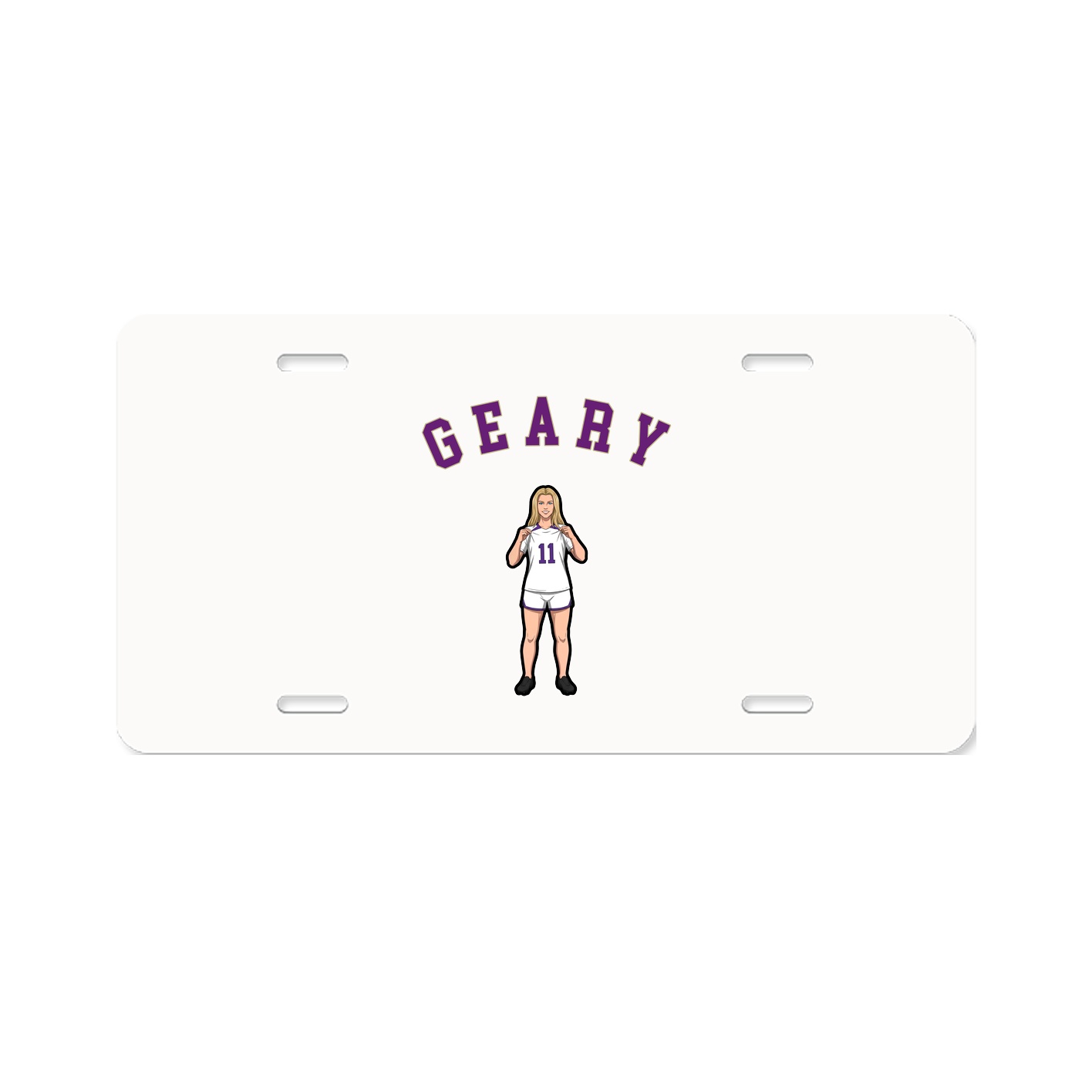 License Plate — Shirsey Arch in Classic