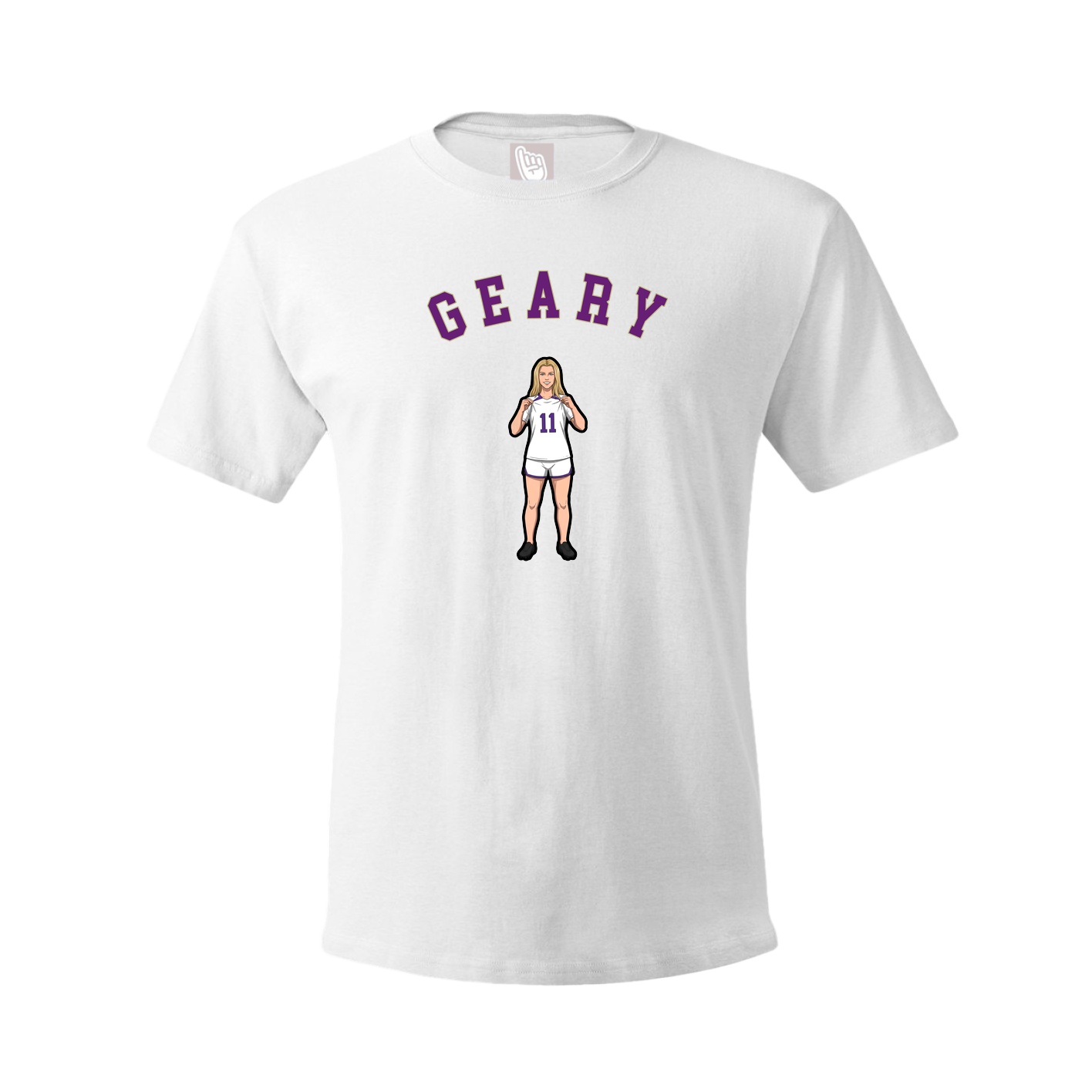 Youth Tee — Shirsey Arch in White