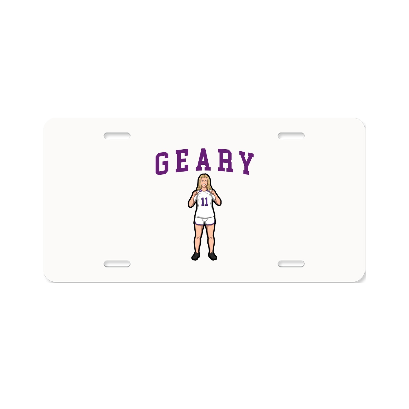 License Plate — Shirsey in Classic
