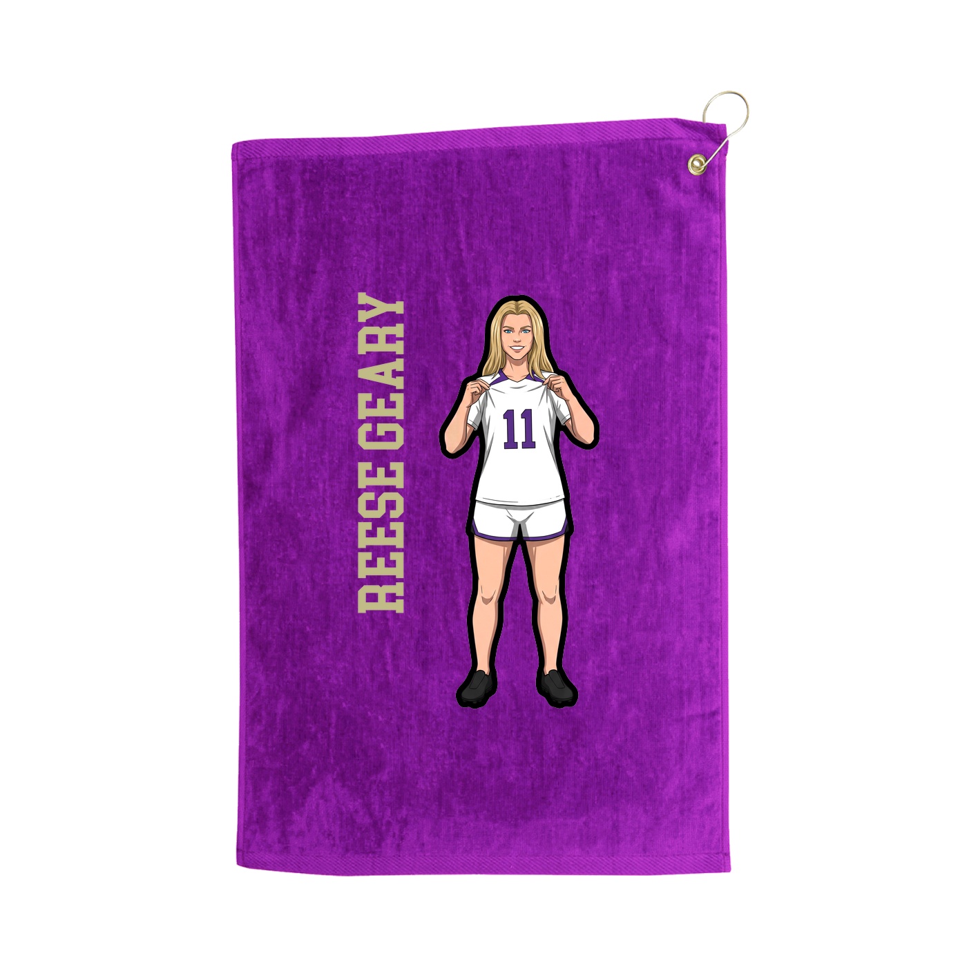 Terry Velour Golf Towel