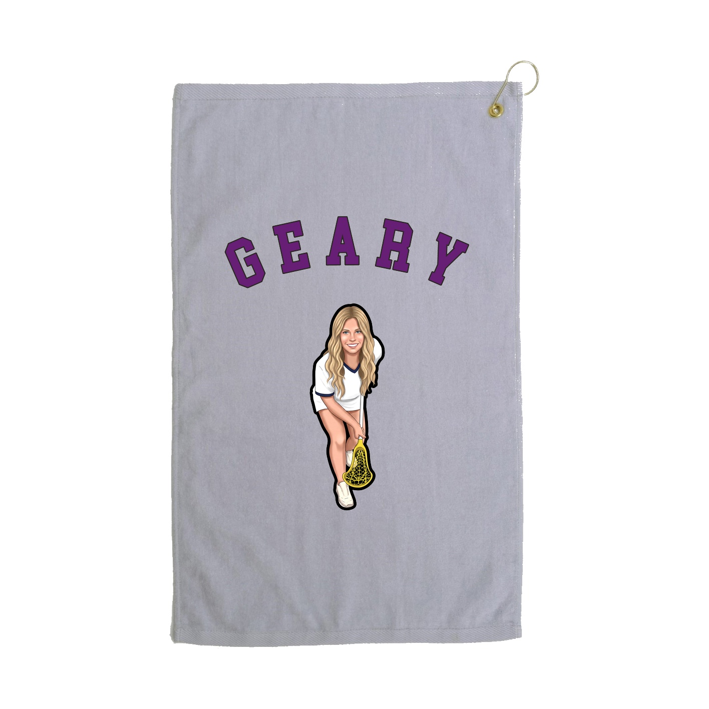 Golf Towel — Shirsey Arch in Grey