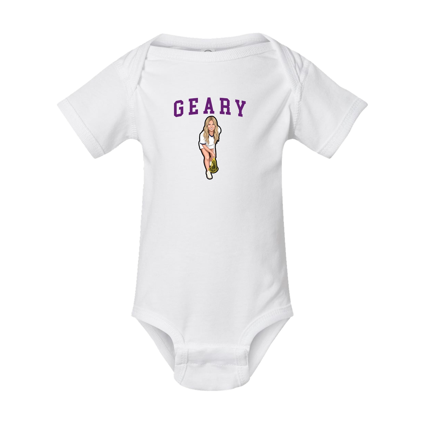Baby Onesie — Shirsey in White