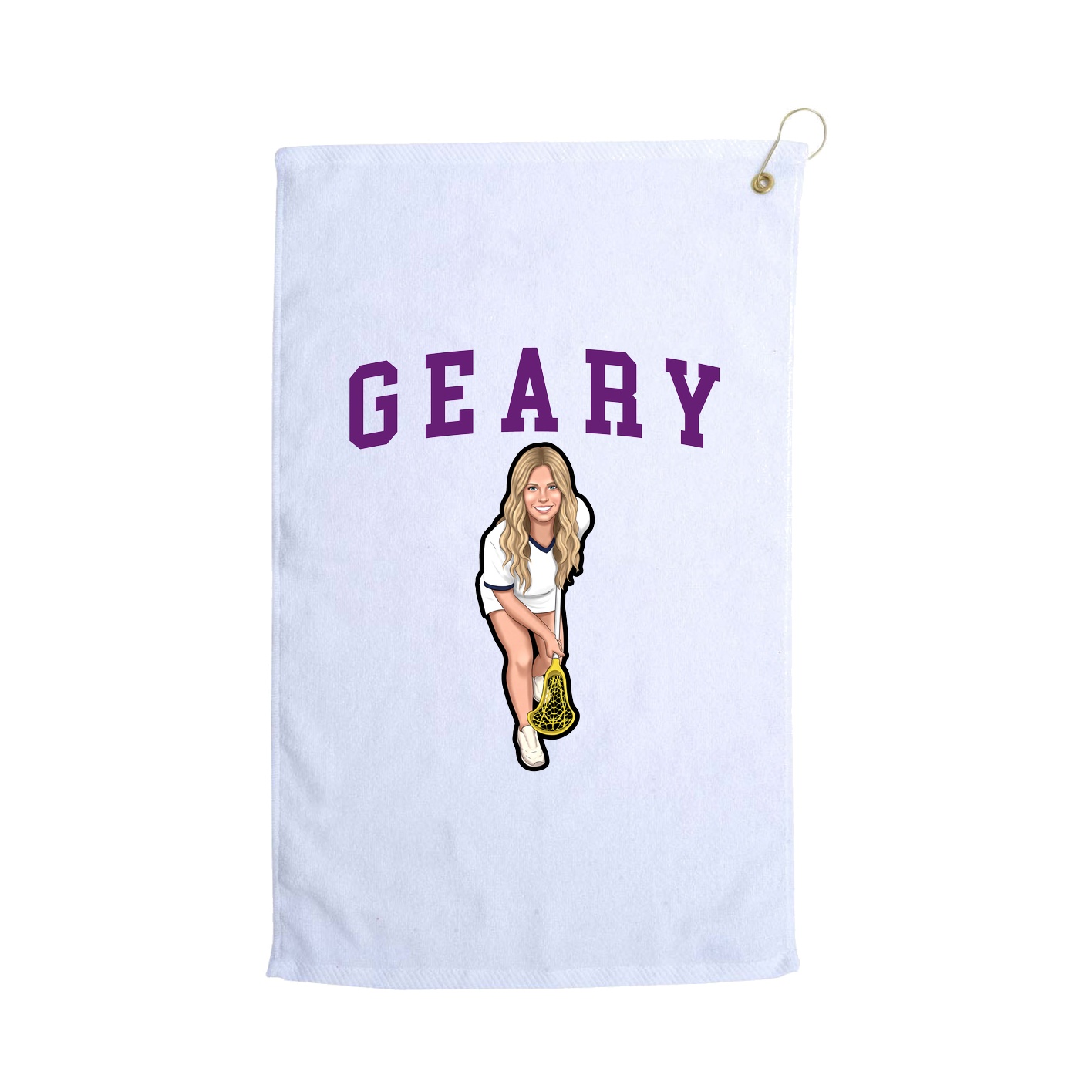 Golf Towel — Shirsey in White
