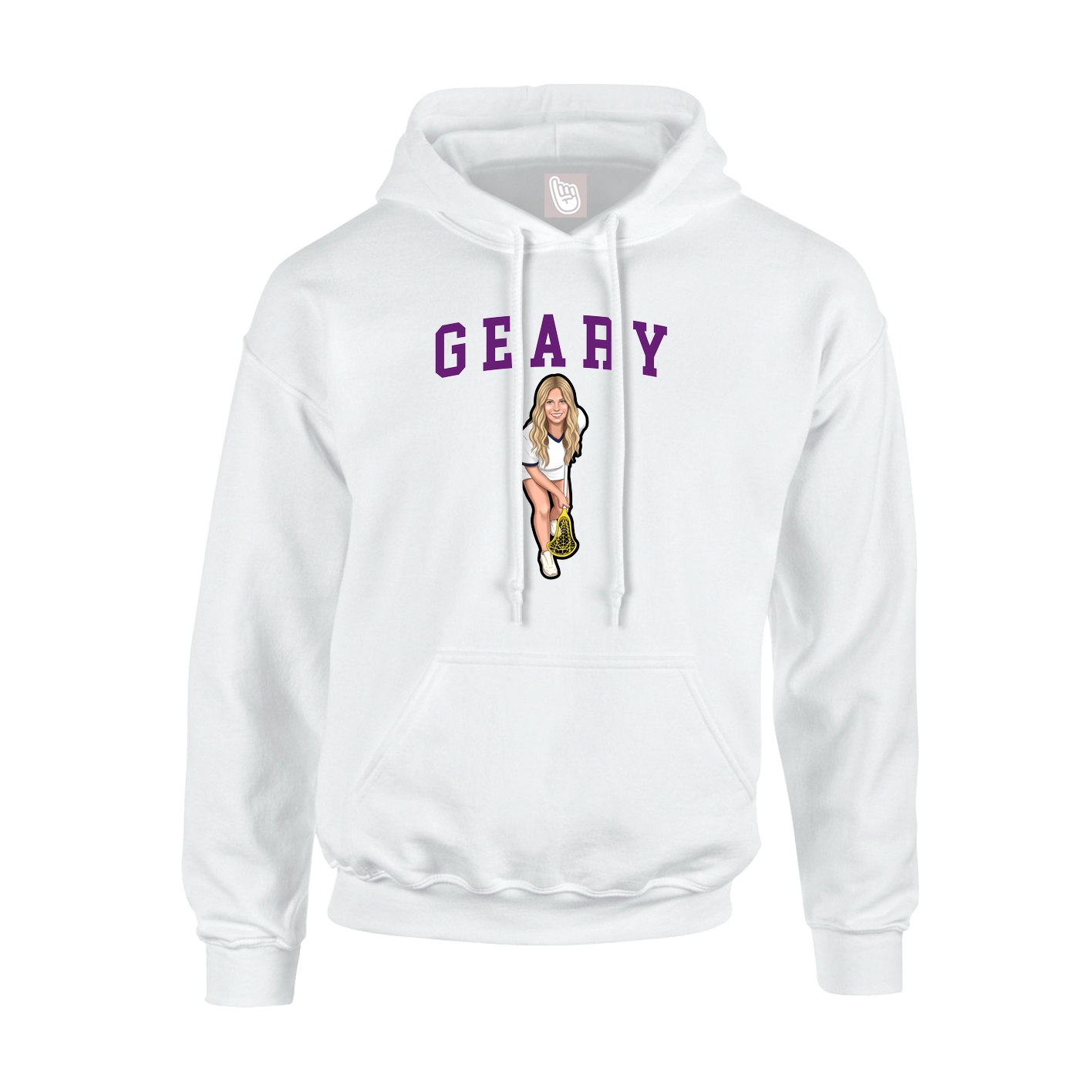 Youth Hoodie — Shirsey in White