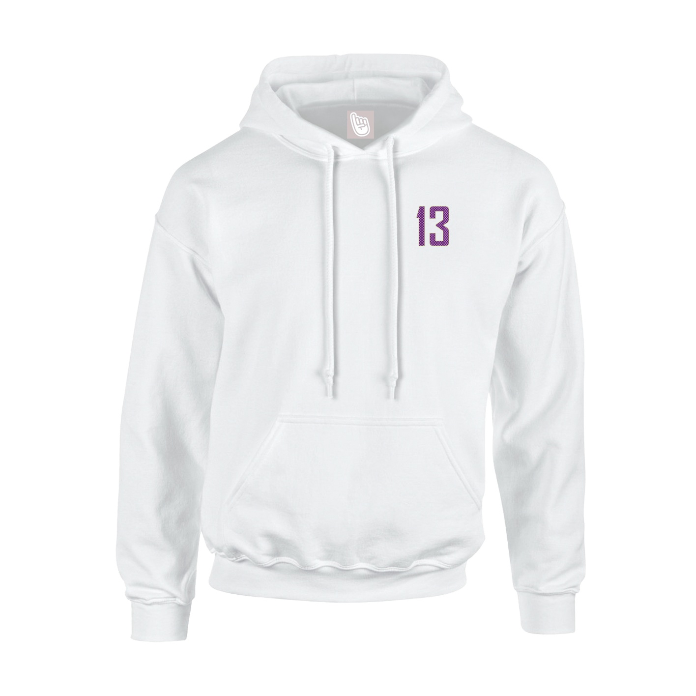 Youth Hoodie — Front Shirsy in White