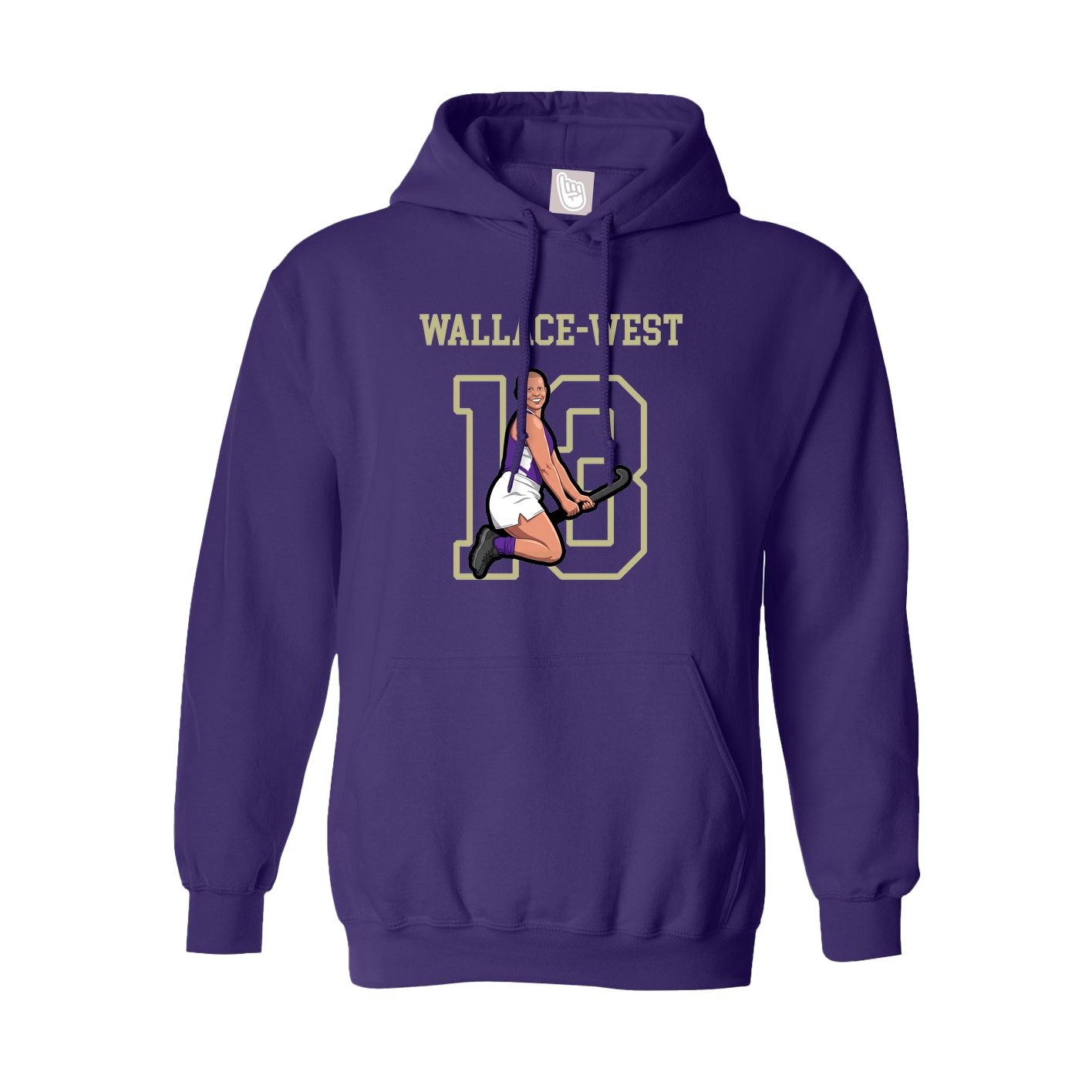 Youth Hoodie — Shirsey in Purple