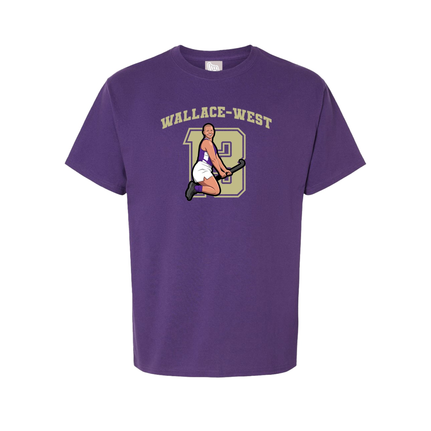 Tee — Number in Purple