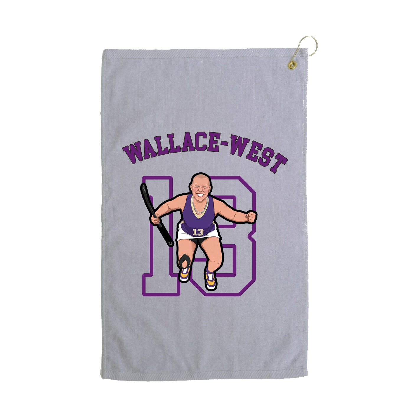 Golf Towel — Shirsey Arch in Grey