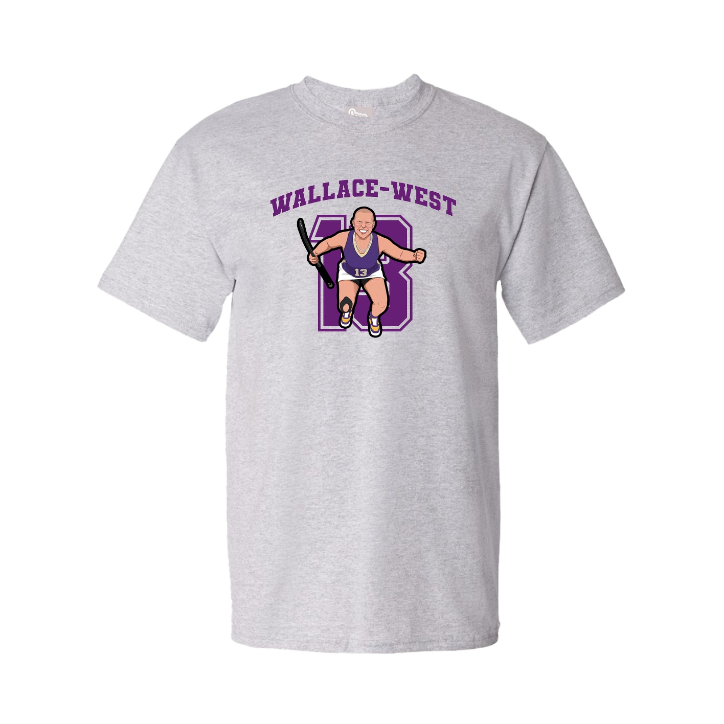 Tee — Number in Grey