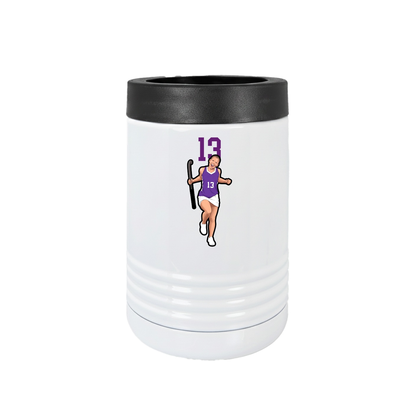 Beverage Holder — Number Top in White
