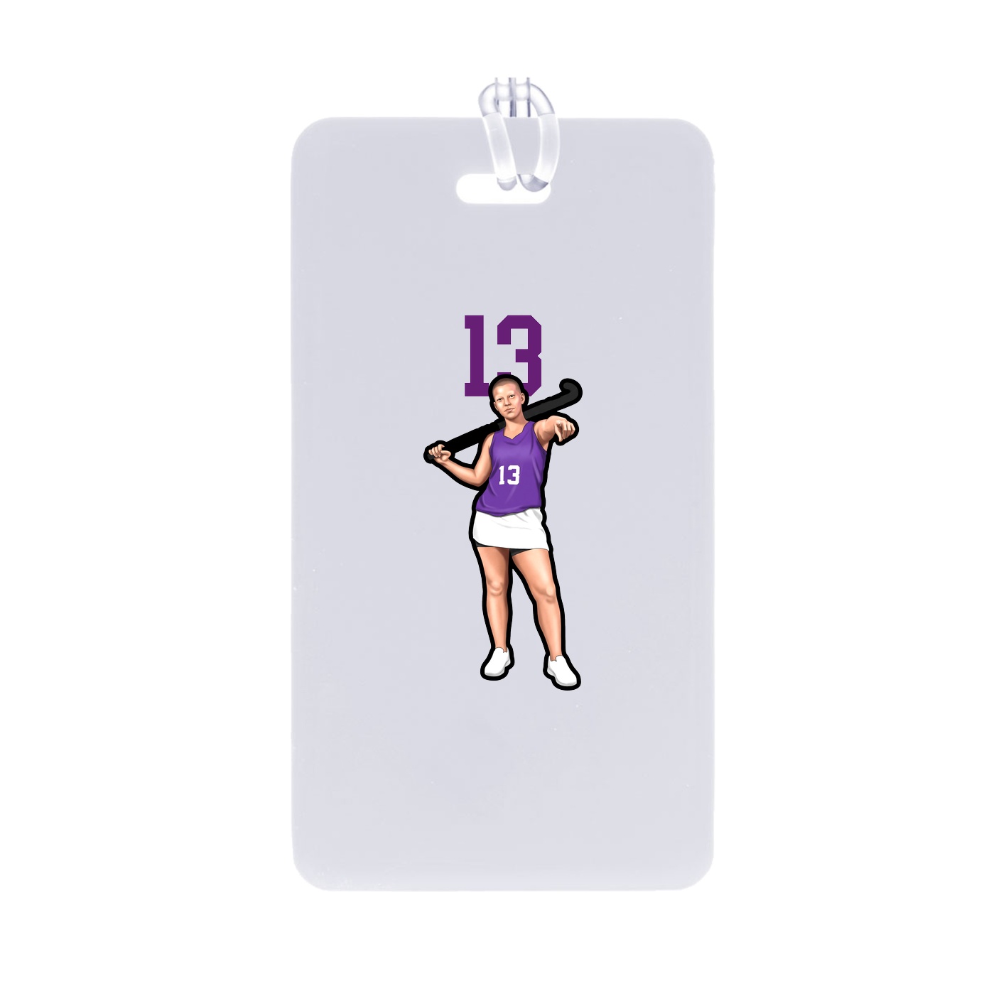 Bag Tag — Number Top in Classic