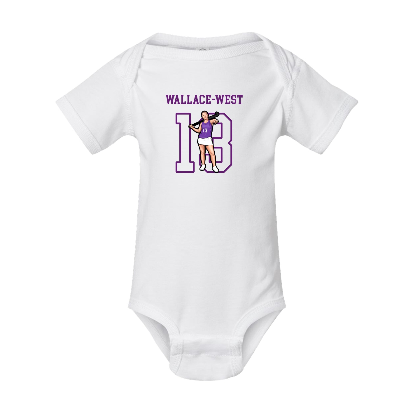 Baby Onesie — Shirsey in White