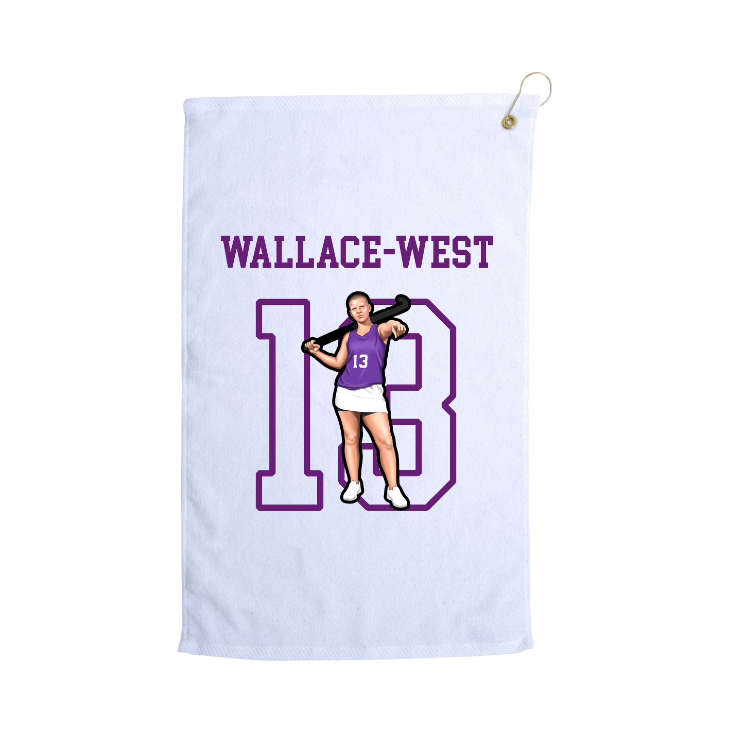 Golf Towel — Shirsey in White