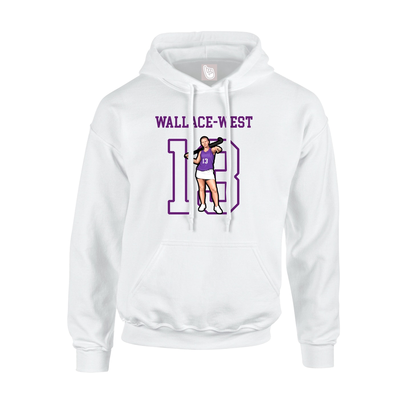 Youth Hoodie — Shirsey in White