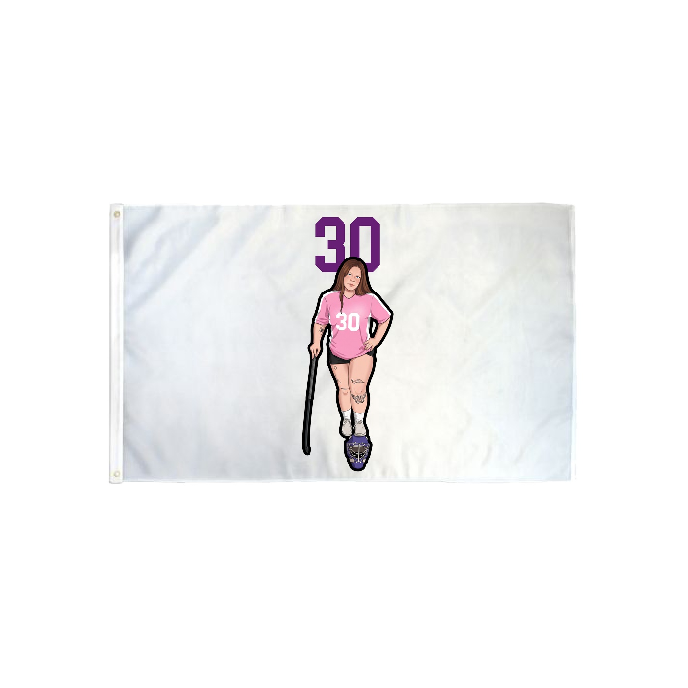 3x5 Flag — Number Top in Classic