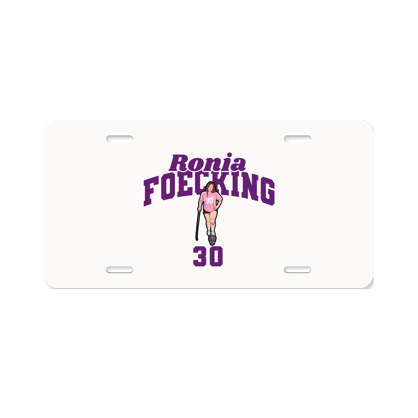 License Plate — Signature Arch in Classic