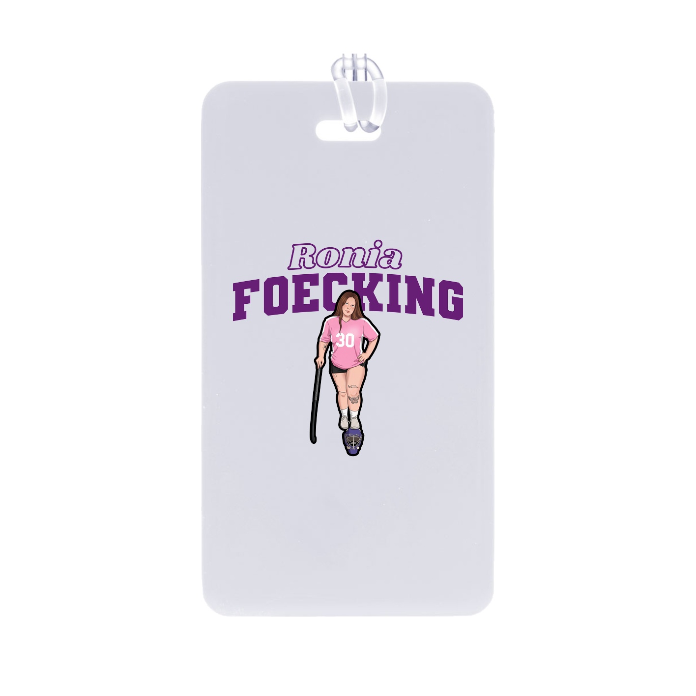 Bag Tag — Name Arch in Classic