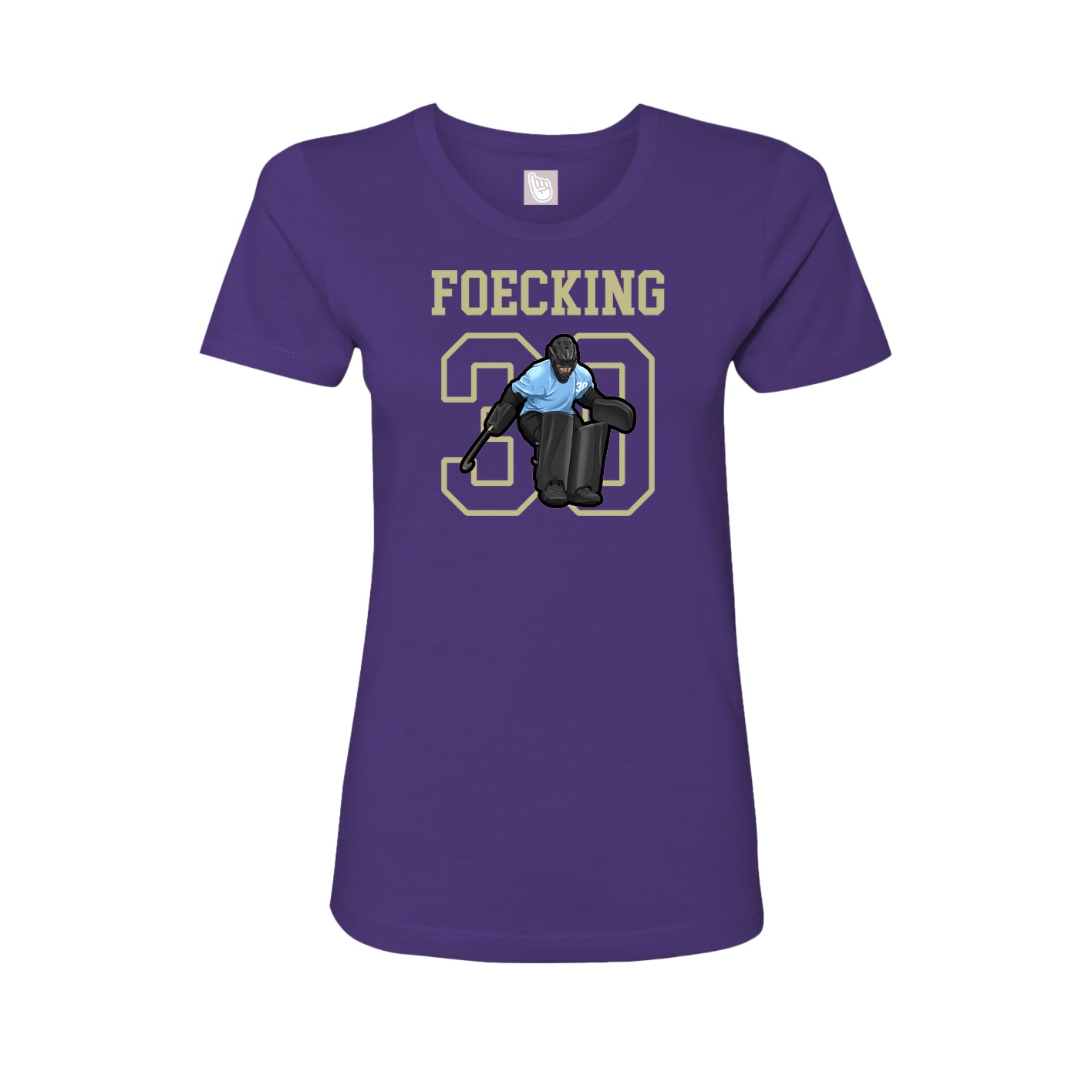 Fitted Women's Tee — Shirsey in Purple