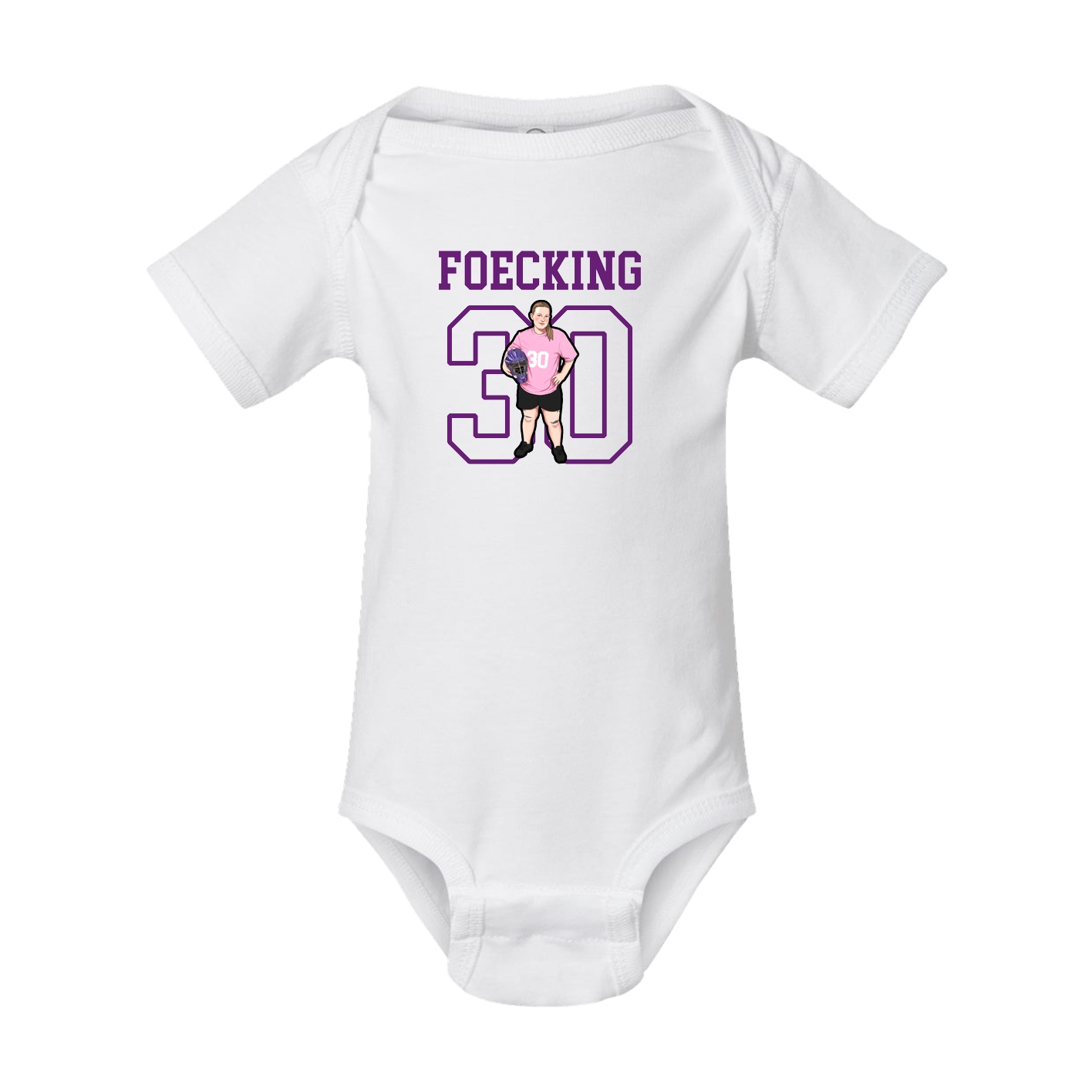 Baby Onesie — Shirsey in White