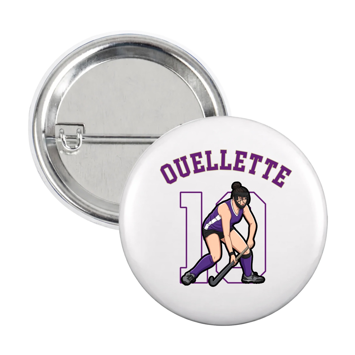 Game Day Button — Shirsey Arch in White
