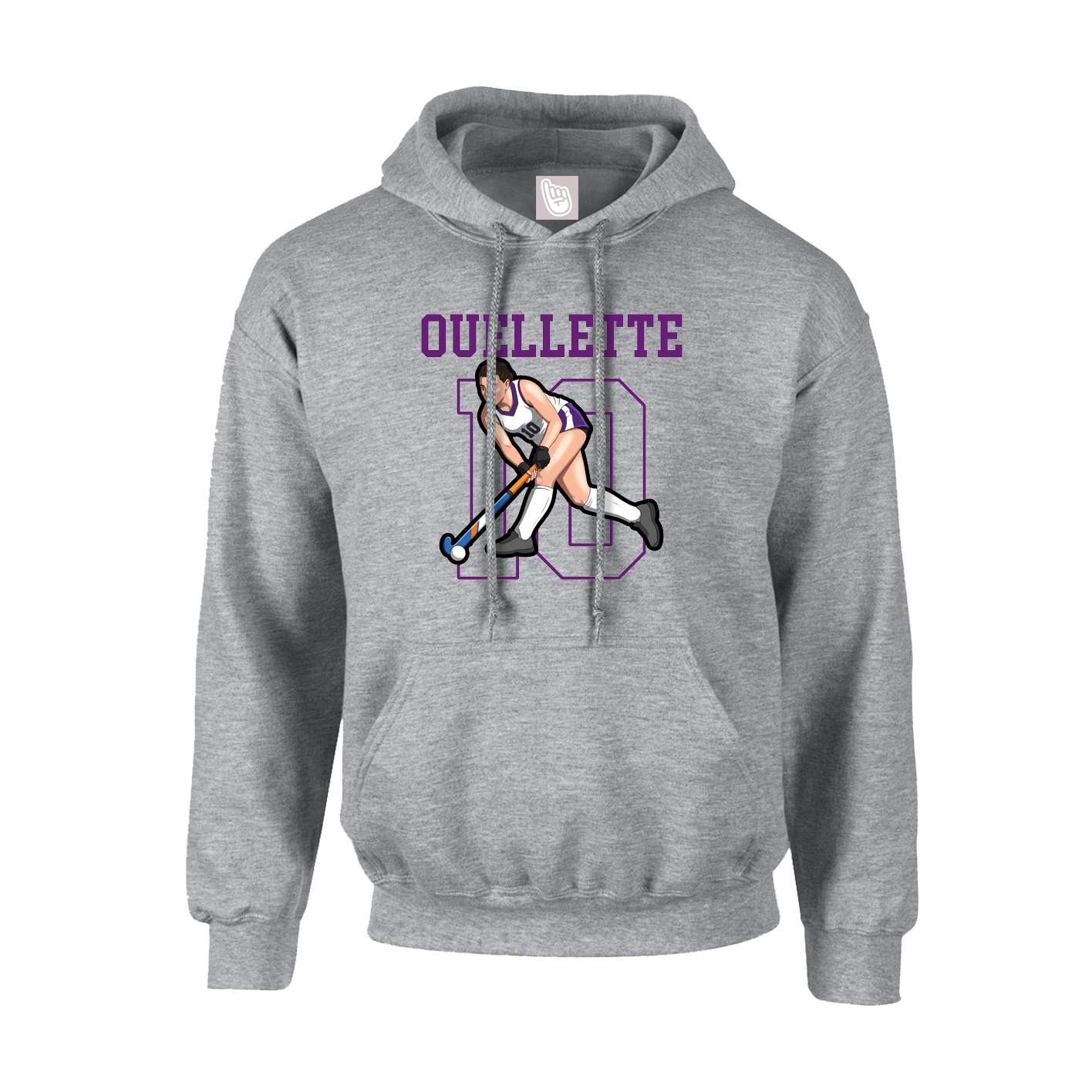 Hoodie — Shirsey in Grey