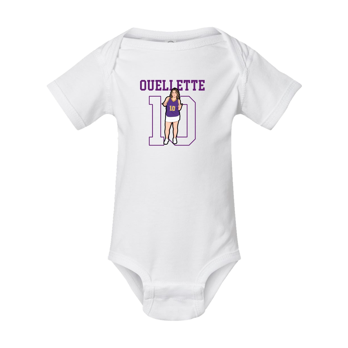 Baby Onesie — Shirsey in White