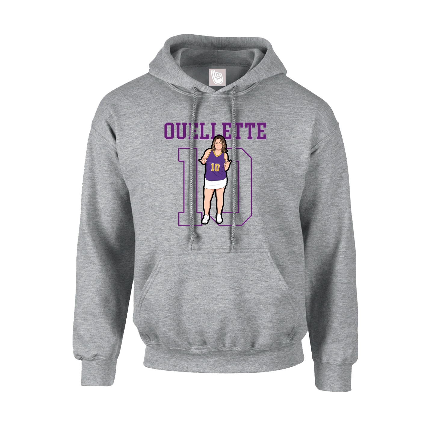 Youth Hoodie — Shirsey in Grey
