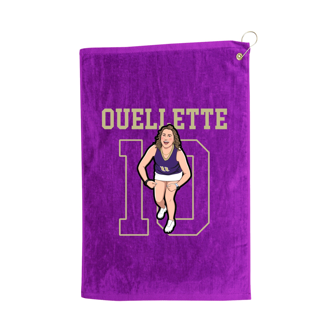 Golf Towel — Shirsey in Purple