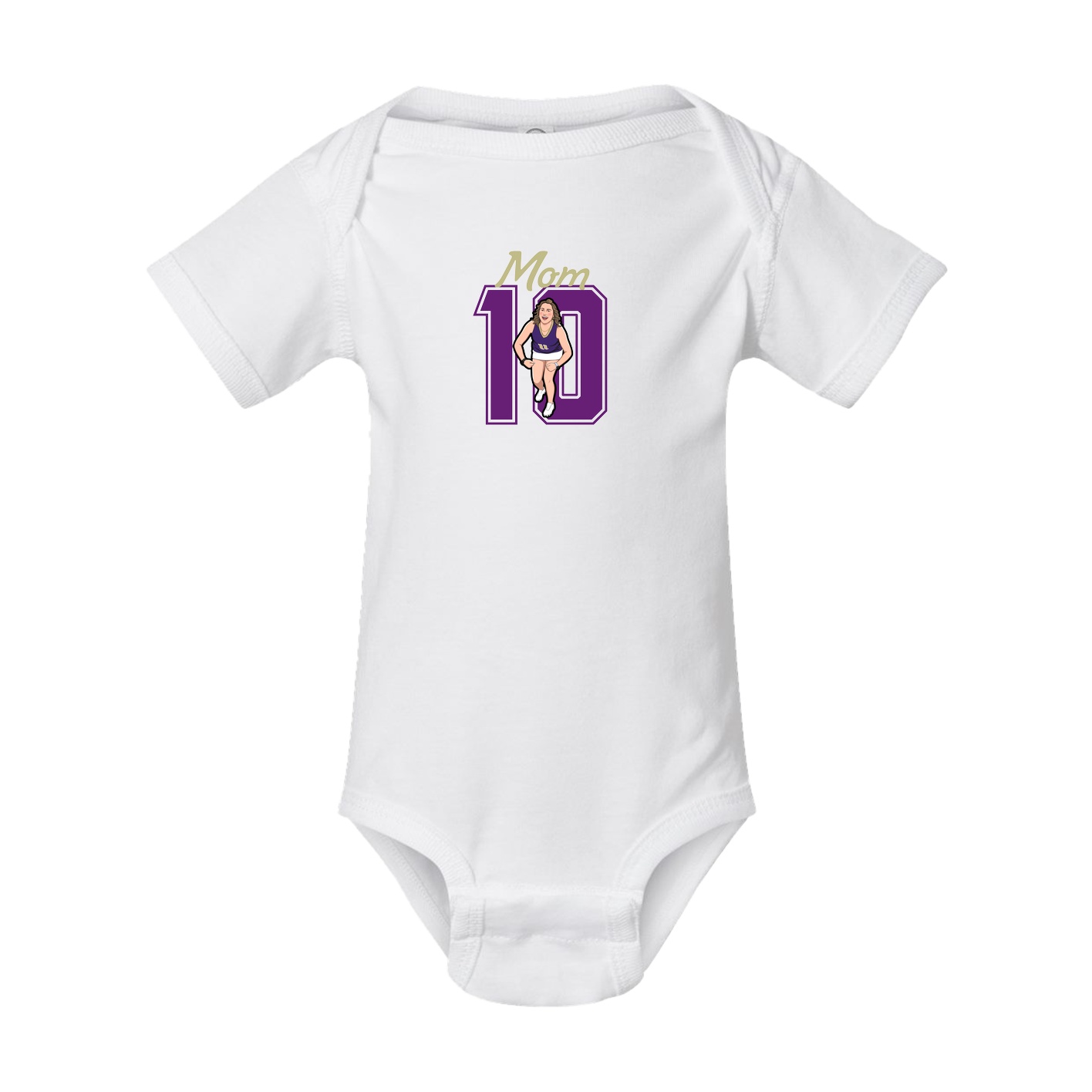 Baby Onesie — Mothers Day Shirsey in White