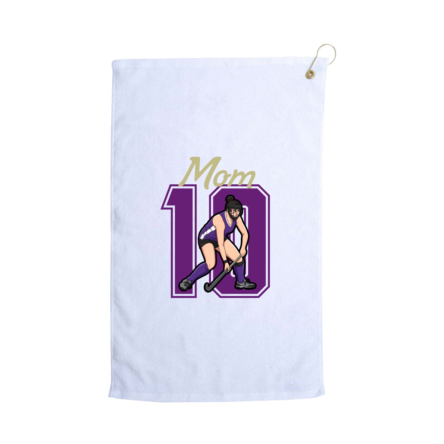 Golf Towel — Mothers Day Shirsey in White