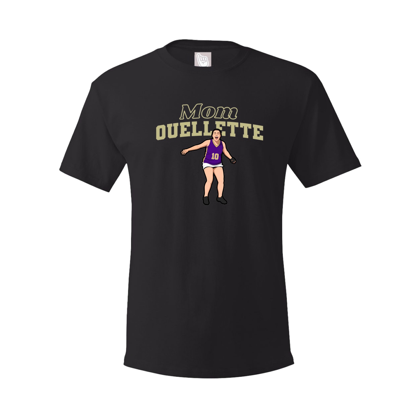 Youth Tee — Mothers Day Block in Black