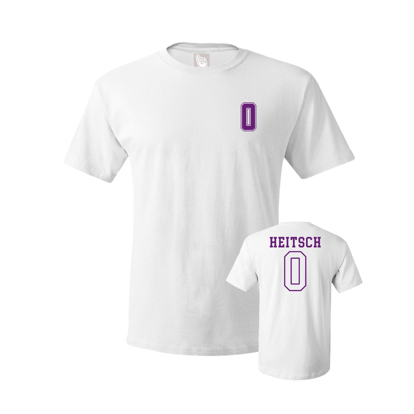 Tee — Chest Back in White