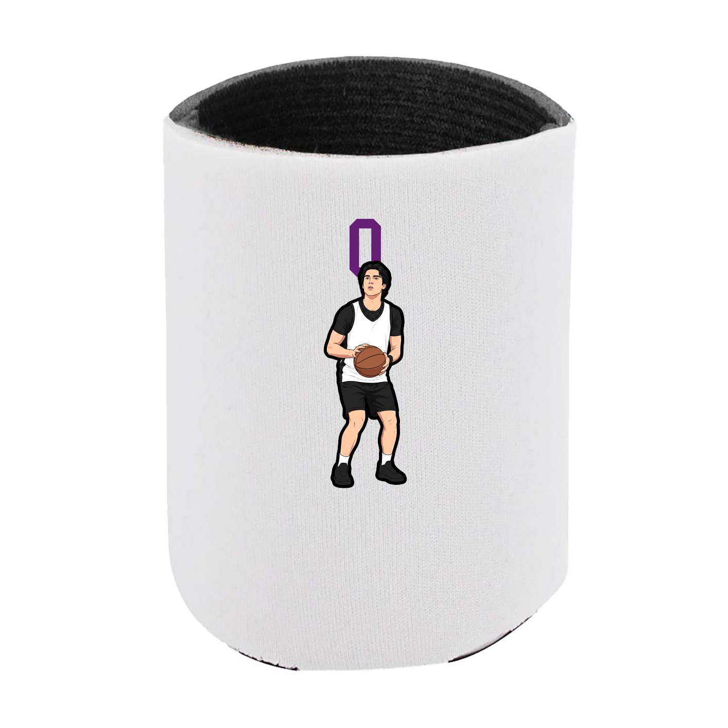 Can Holder — Number Top in White