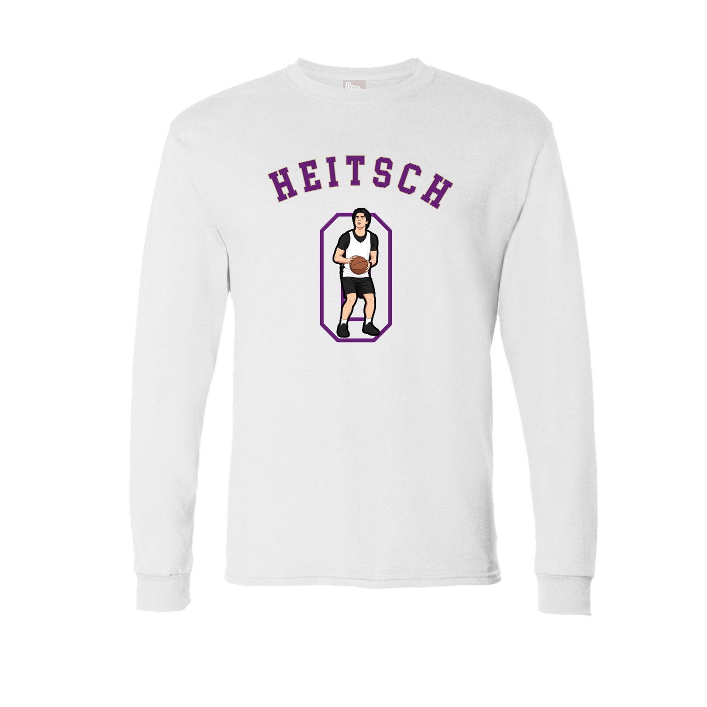 Long Sleeve Tee — Shirsey Arch in White