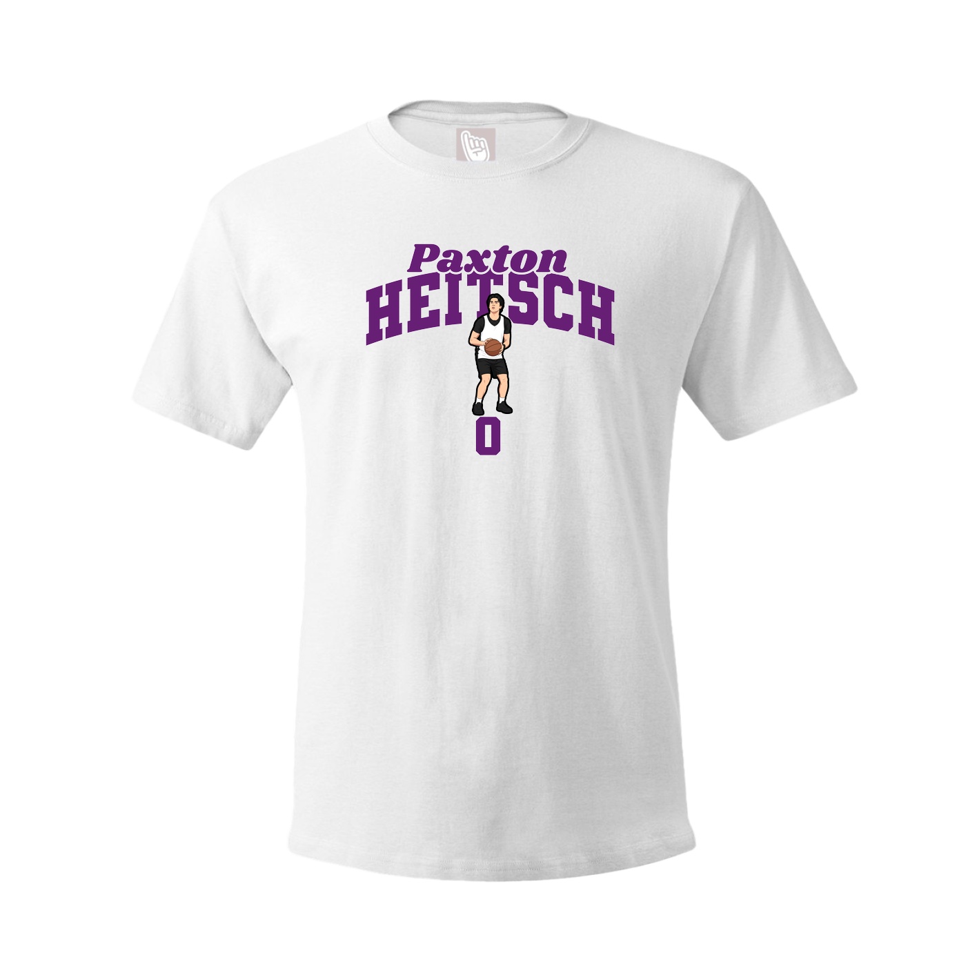 Youth Tee — Signature Arch in White