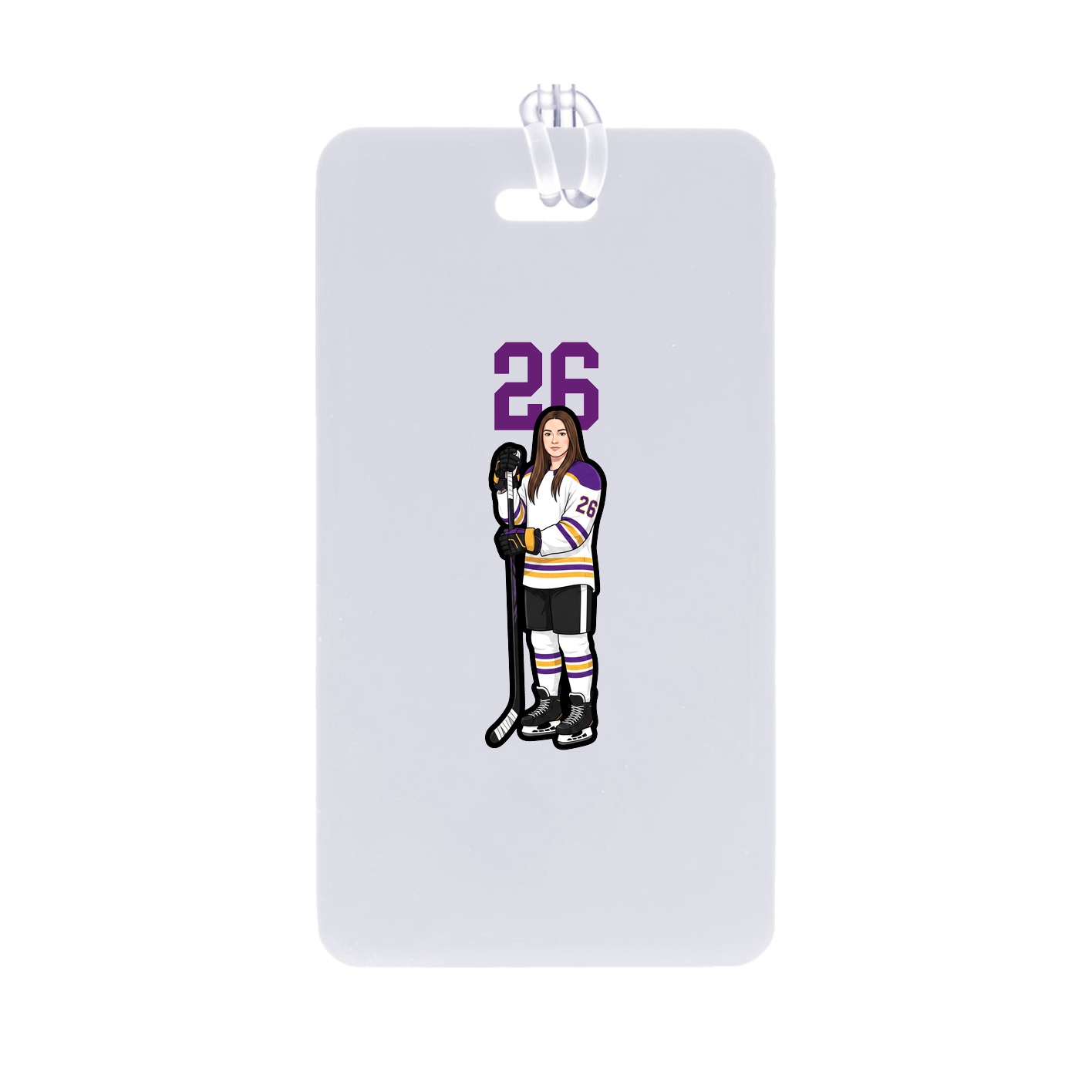 Bag Tag — Number Top in Classic