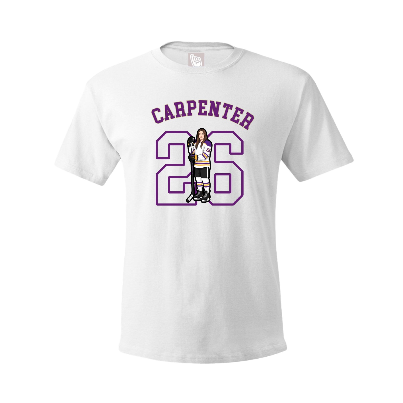 Tee — Shirsey Arch in White